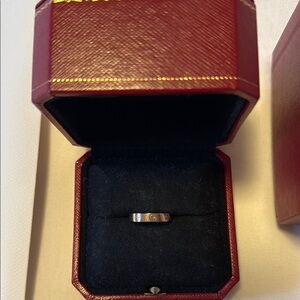 Authentic Cartier Love Ring- Rose Gold